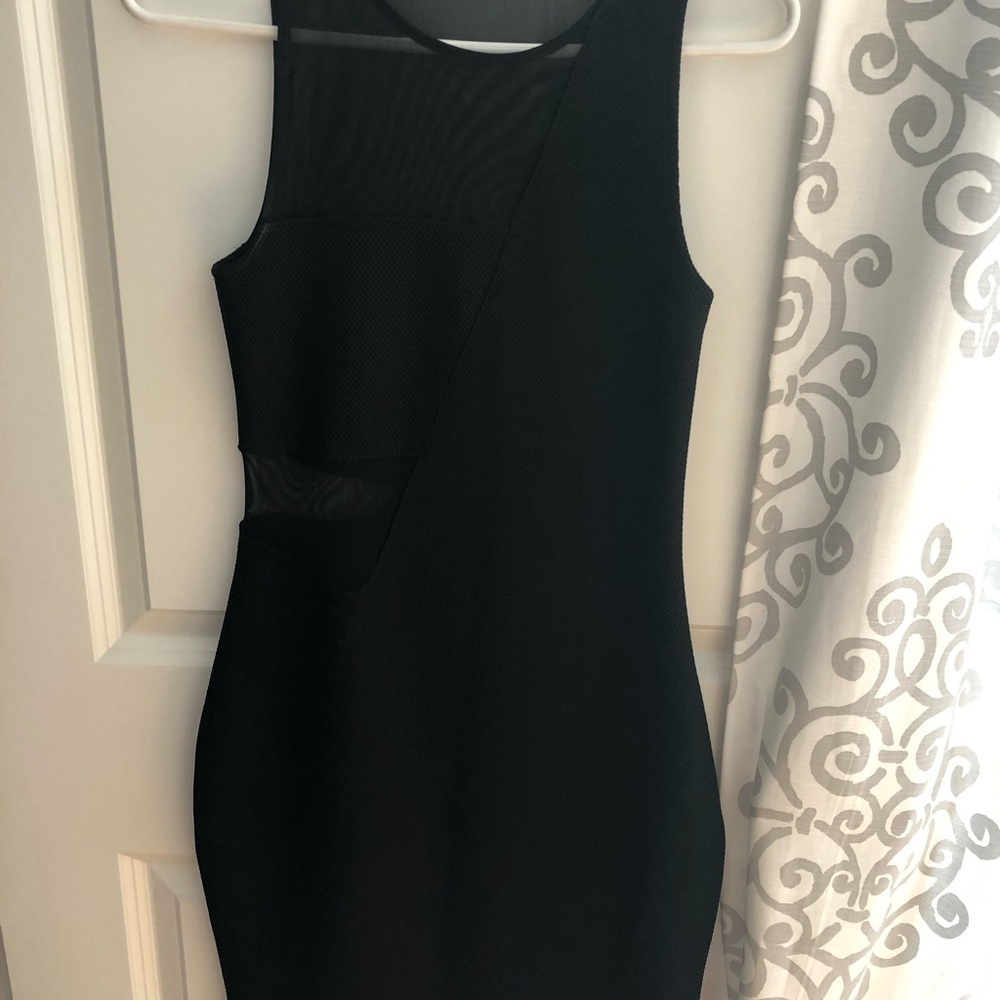 Express black minidress